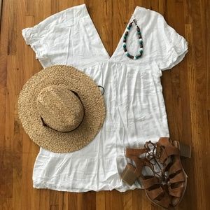ASOS White Smock Dress